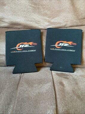 JR Nation Crew Black Can Coolers (Set of 2)